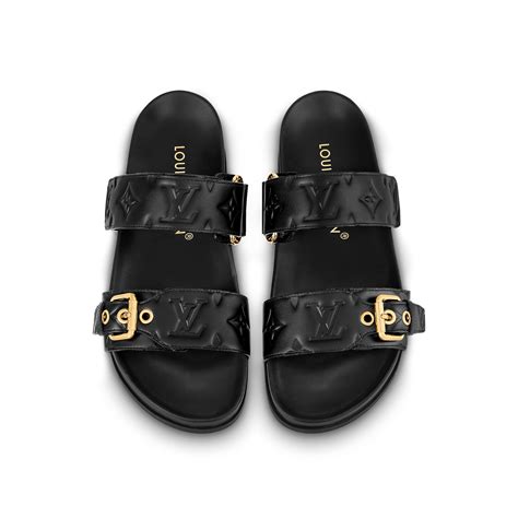 louis vuitton sandals - bom dia flat mule|louis vuitton flat mule slippers.